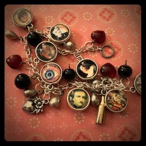 Love Never Dies Edgar Allen Poe Bracelet